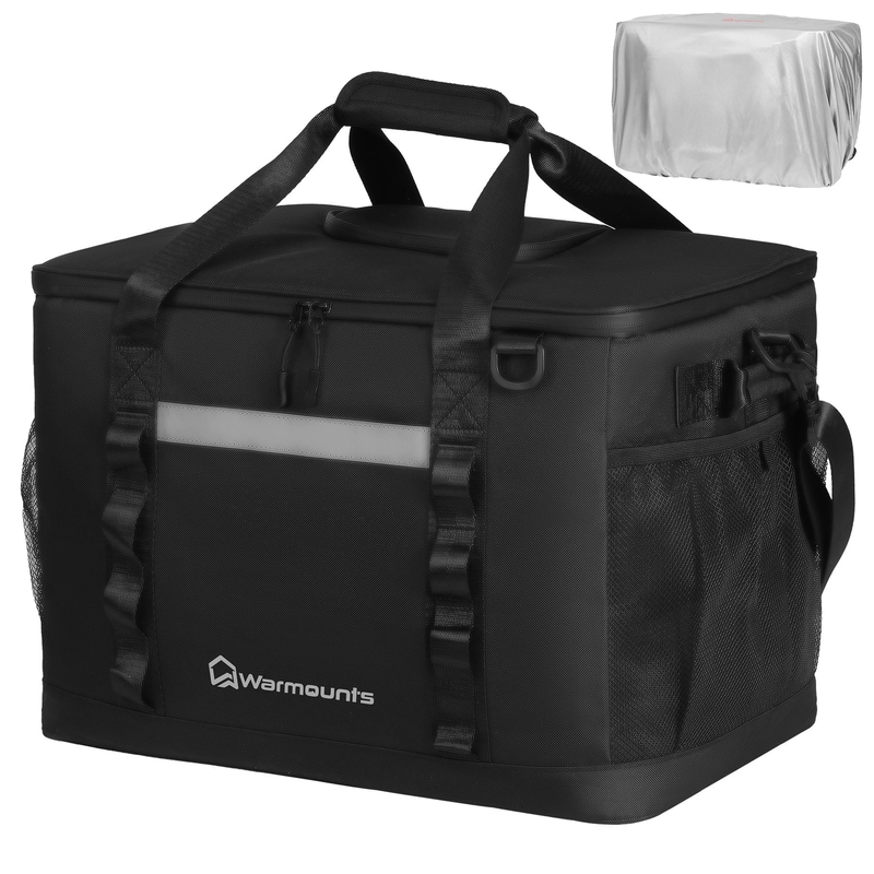 2 in 1 Insulated Camping Cooler Bag for 75 Cans   Leakproof & Portable10