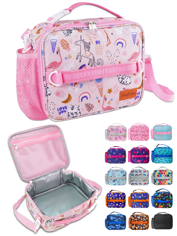 Lunch Bag for Kids – Insulated Lunch Box for Girls and Boys, Cute Reusable Coole0