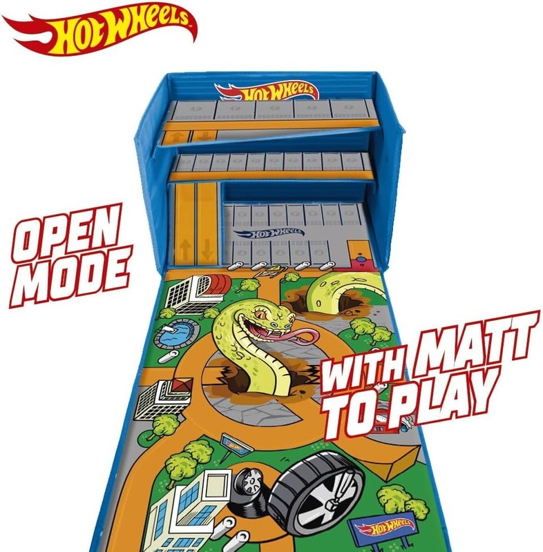Cars Case Garage Box Playmat Car Toys Storage Box2