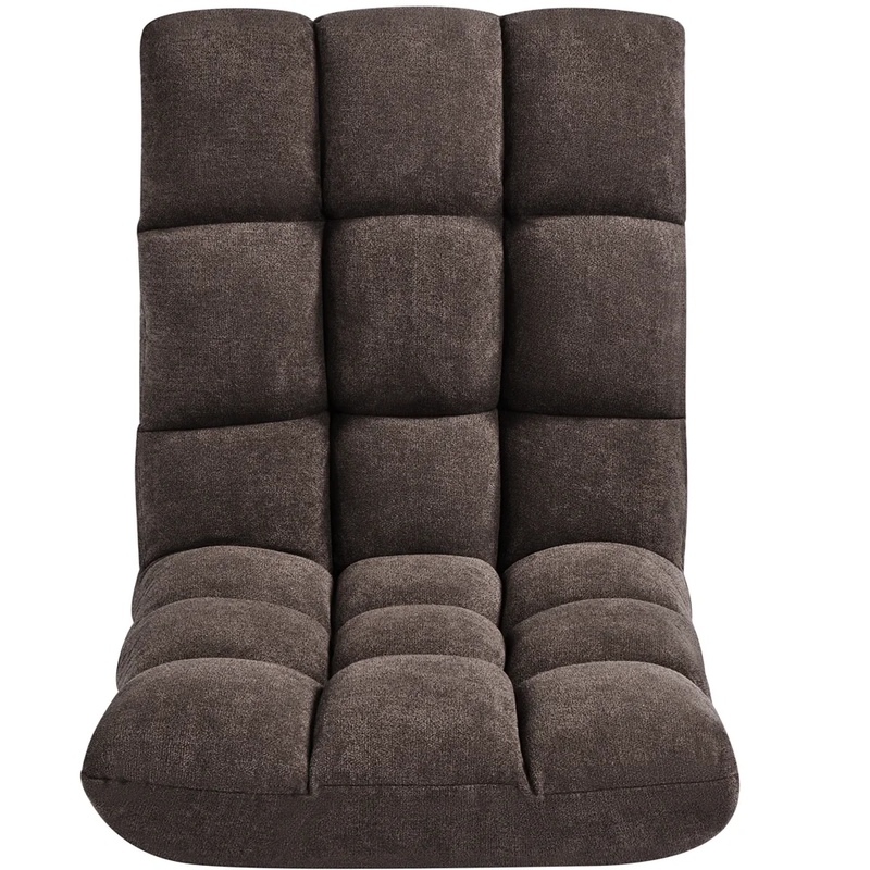 Floor Sofa Chair with 14 Adjustable Positions, Brown10