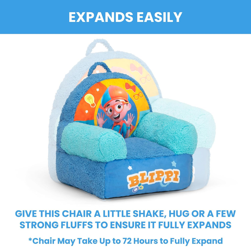   Blippi Cozee Buddy Kids Chair, Blue5