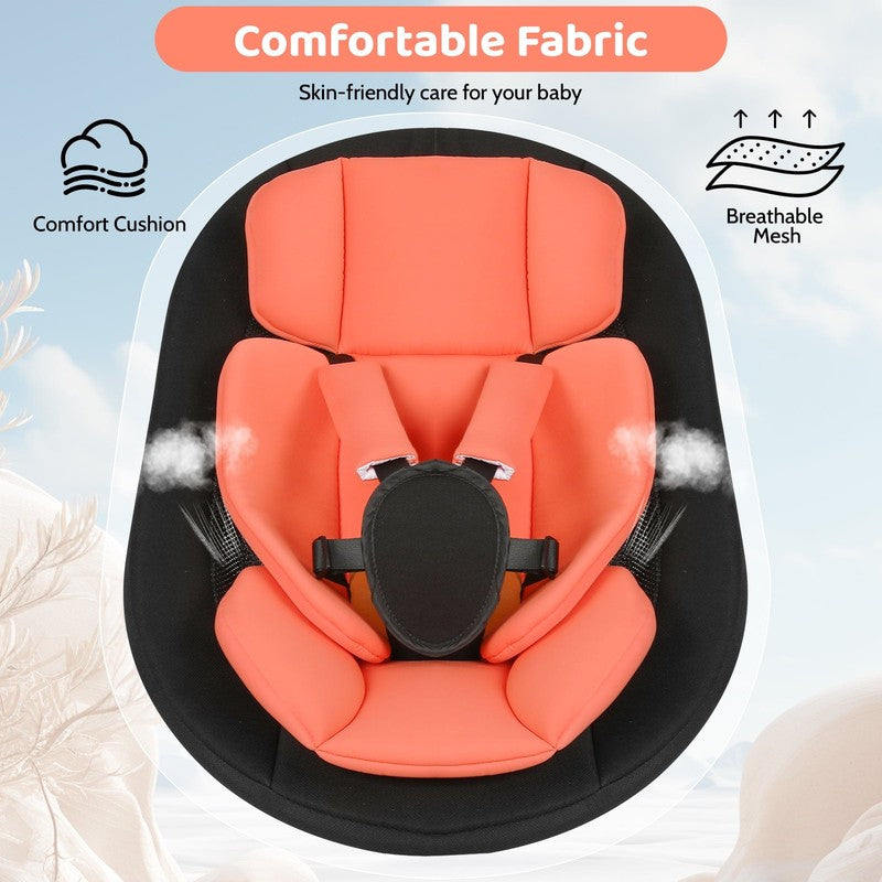 Baby Swing for Infants Bluetooth Control 5 Point 5 Speeds 10 Lullabies Black8
