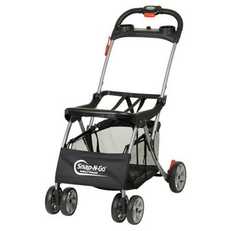 Snap-N-Go Universal Single Car Seat Carrier Stroller, Black8