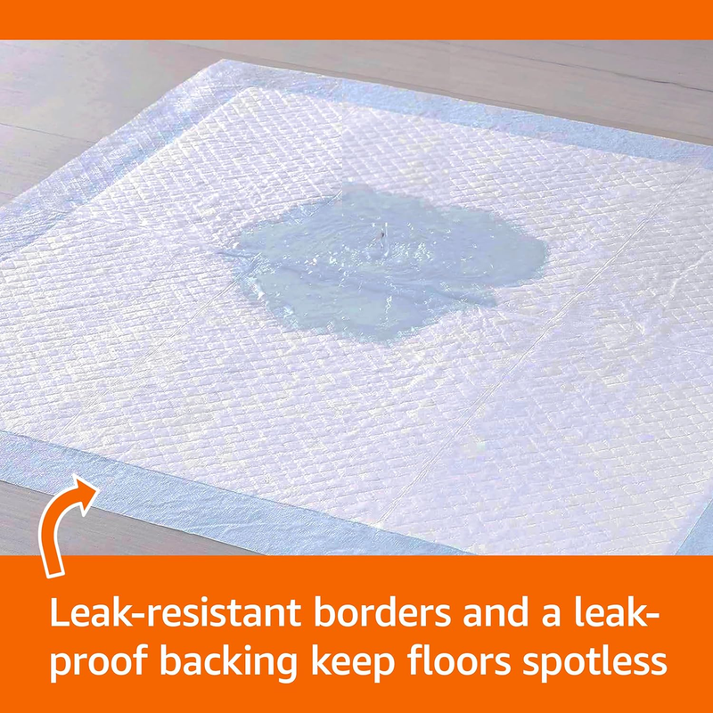 Dog and Puppy Pee Pads, 5-Layer Leak-Proof Super Absorbent, Quick-Dry Surface, P2