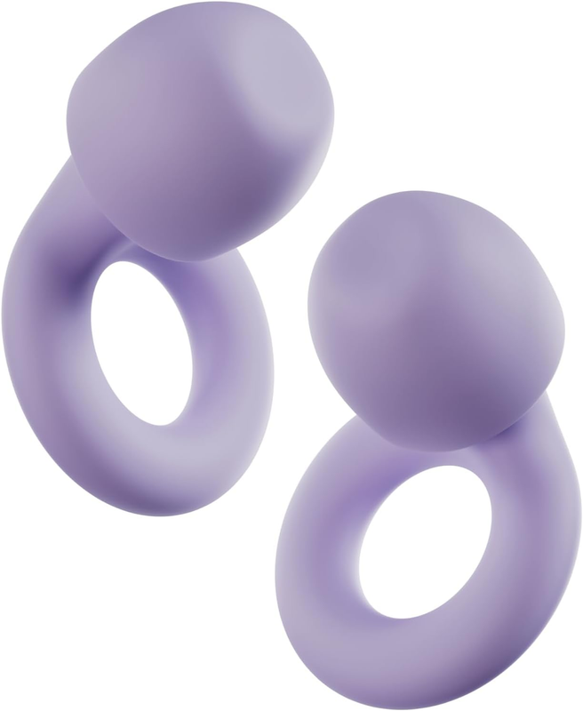 Quiet 2 Reusable Earplugs – Noise Reduction 24dB for Sleep & Focus Violet11