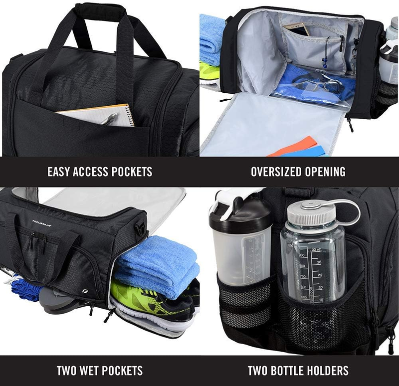 Ultimate Gym Bag 2.0 Durable Duffel Bag 10 Compartments Water Resistant1