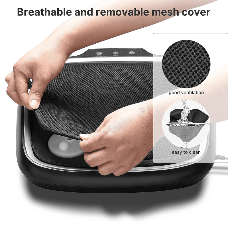 Foot Massager with Heat,Shiatsu Foot Massager for Circulation, Back Massager, Fo6
