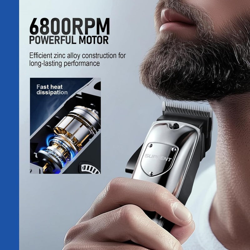 Cordless Hair Clippers for Men | Professional Barber Trimmer with LED Display1