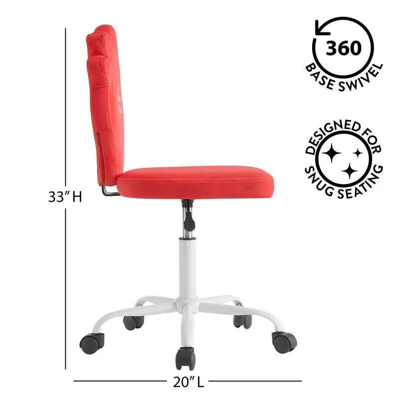 Kids Figural Desk Chair, Red2