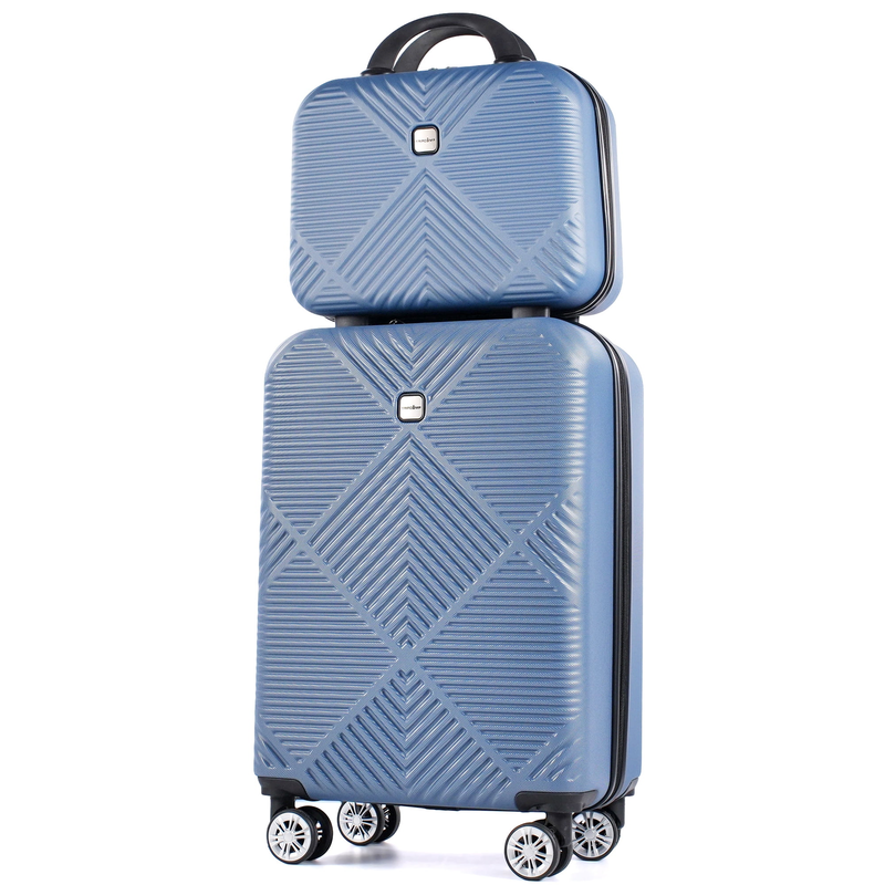 Luggage Sets 2 Piece Suitcase Set (14/20/)Hardside Suitcase with Spinner Wheels 10