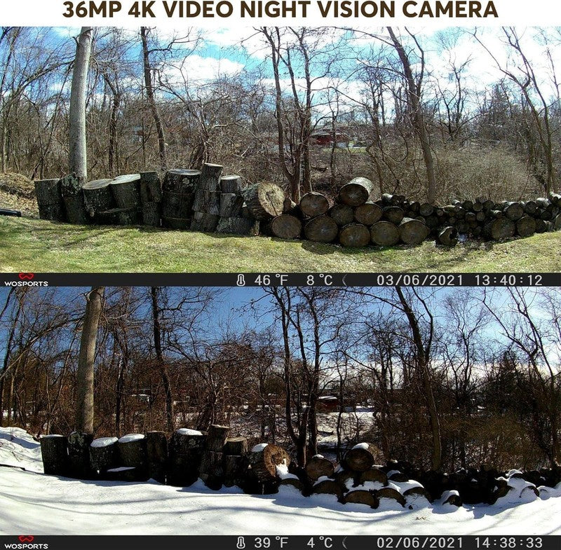Trail Camera 48MP 4K Game Cam Night Vision IP66 Motion Activated 120° Lens1