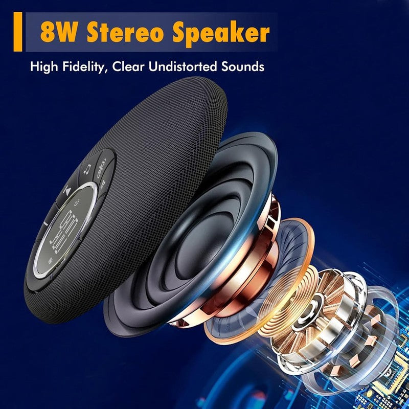 Bluetooth Speaker Alarm Clock, Night Light, White Noise, RGB, Touch Lamp7