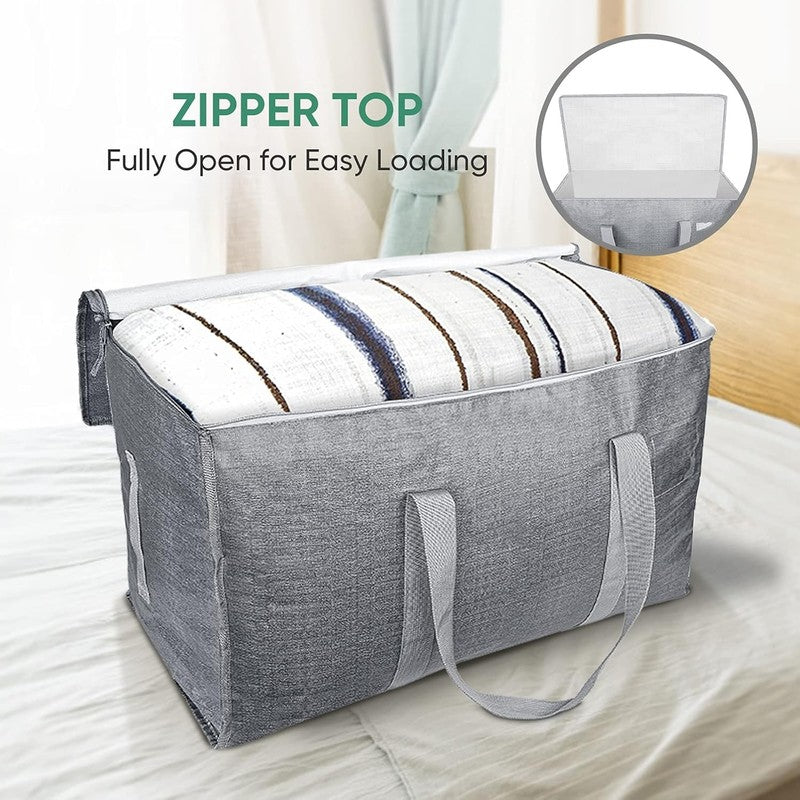 Oversized 6 Pack Moving Bags with Reinforced Handles   Heavy Duty Storage Tote5