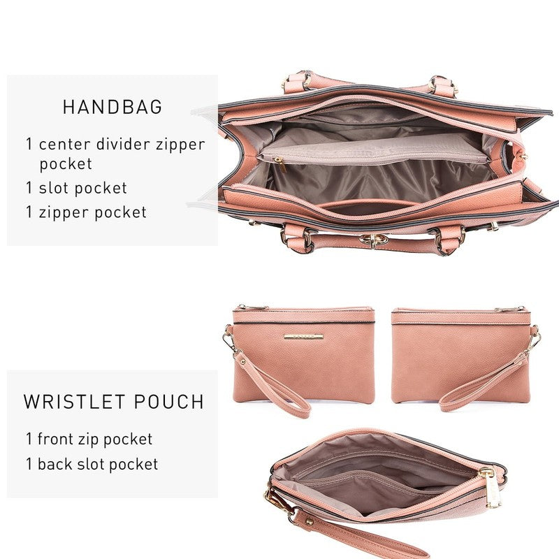 Women Handbag Purse Shoulder Top Handle Satchel Tote Work Bag Clutch4