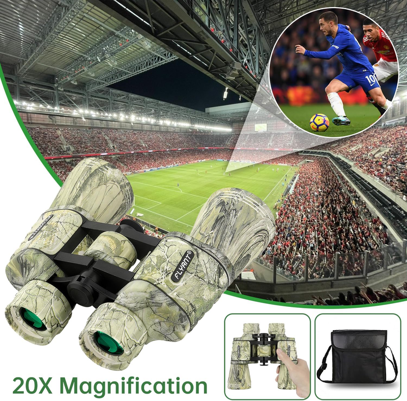 20x50 High Power Binoculars Waterproof Low Light Bird Watching Hunting6