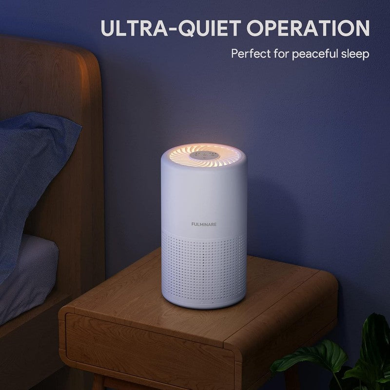 Air Purifier H13 HEPA Quiet w/ Night Light for Bedroom Home Office8