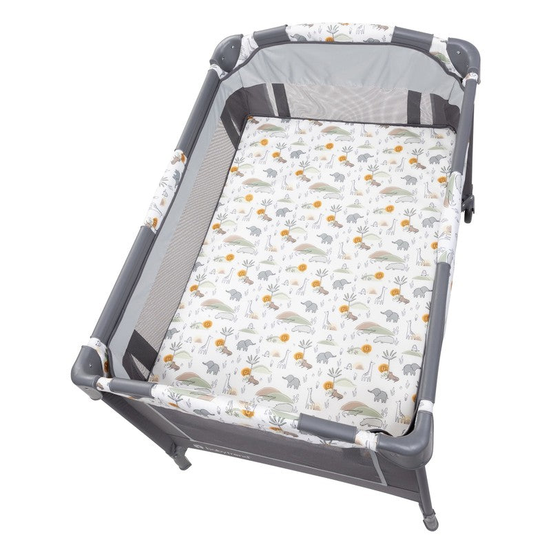Nursery Center Playard - Animal Jubilee, Grey, Infant5