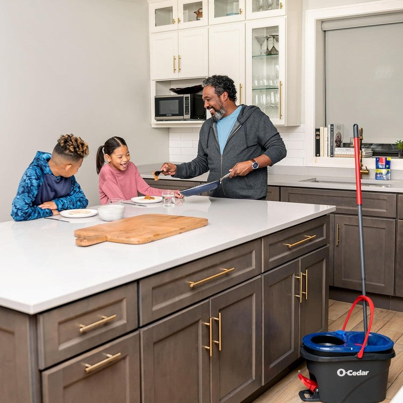 Rinseclean Spin Mop & Bucket System   99% Bacteria Removal!8