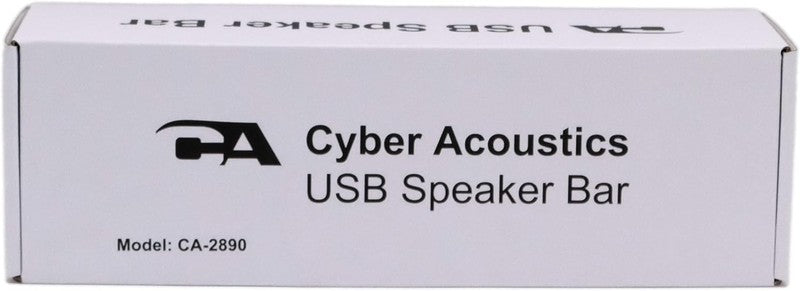 USB Stereo Speaker Bar CA 2890 Clamps to Monitor with Convenient Controls9