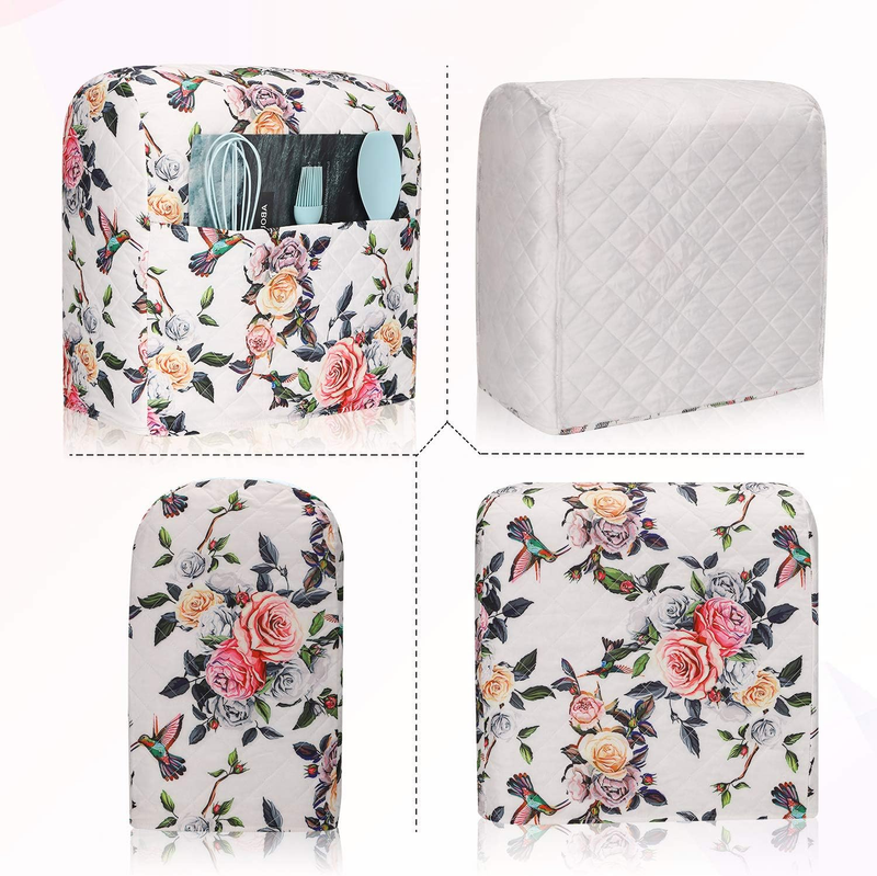 KitchenAid Stand Mixer Cover 5 8 Qt Quilted w/ Pockets Dust Cover3