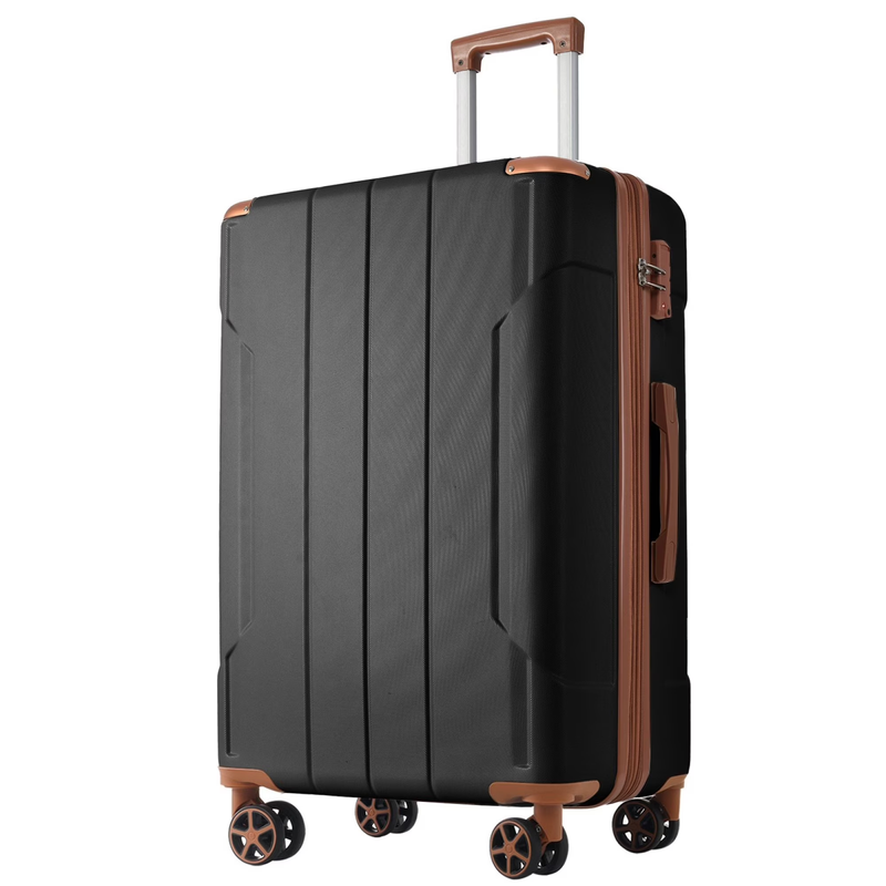 24" Checked Luggage 65L Hardshell Suitcase TSA Lock Spinner Wheels10