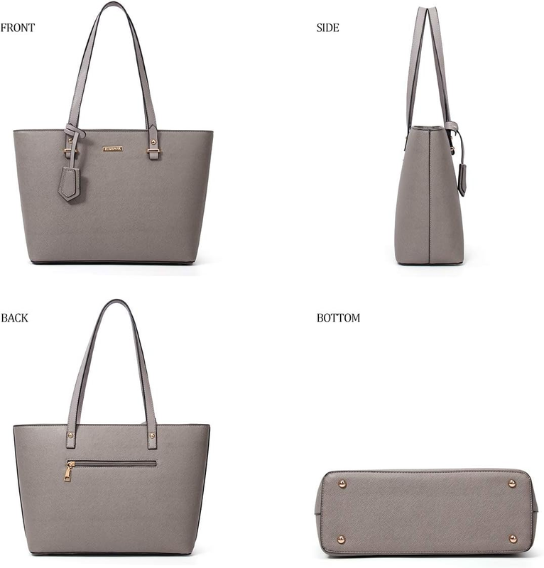 Women Fashion Synthetic Leather Handbag Set 4PCS Tote Shoulder Satchel Purse1