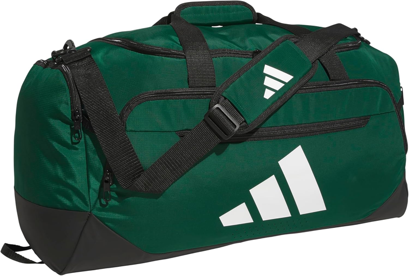 Adidas Defender 5 Duffel Bag for Sports, Gym and Travel, Team Dark Green, OSFA0