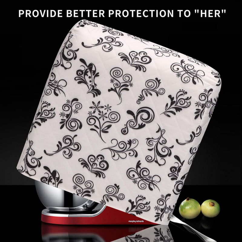 KitchenAid Stand Mixer Cover 5 8 Qt Dust Cover w/ Storage Pockets7