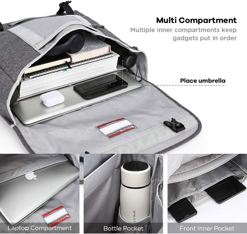 Messenger Bag 14 Inch Laptop Crossbody Satchel Shoulder Travel Office Briefcase4