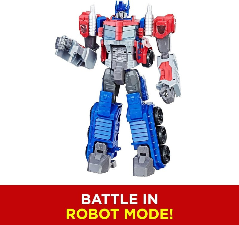 Optimus Prime Action Figure – 11" Transforming Robot Truck Toy for Kids 6+3