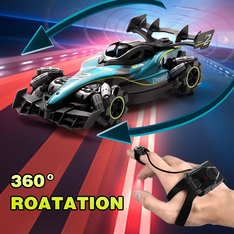 RC Racing Car, 1:12 4WD Toy Cars Buggy 2.4Ghz High Speed Remote Control Car Drif3