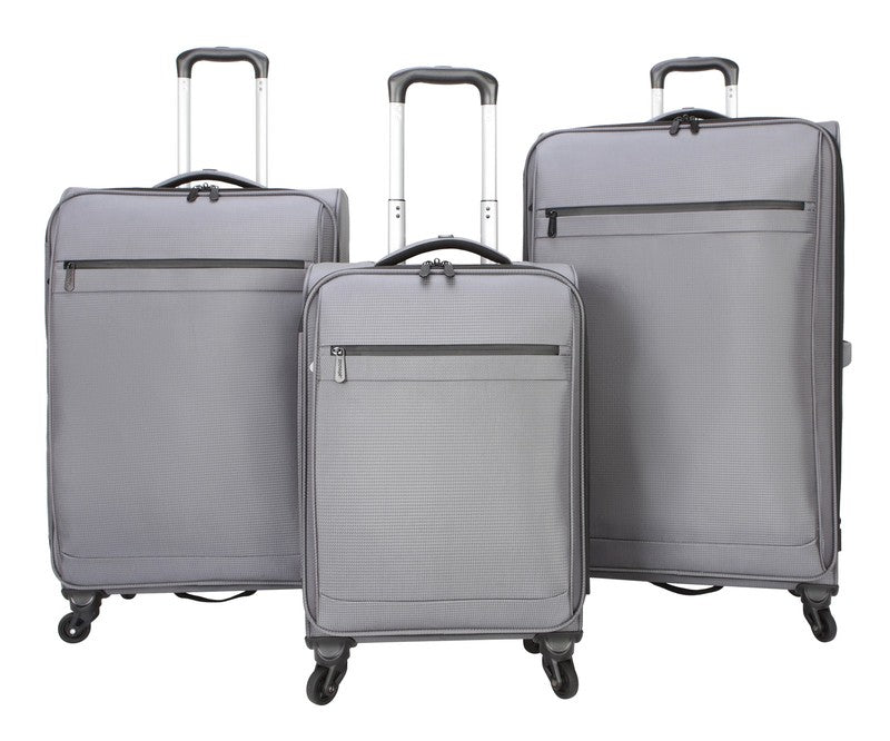 Gravity Free 20" Softside Upright Carry On Luggage, Gray2