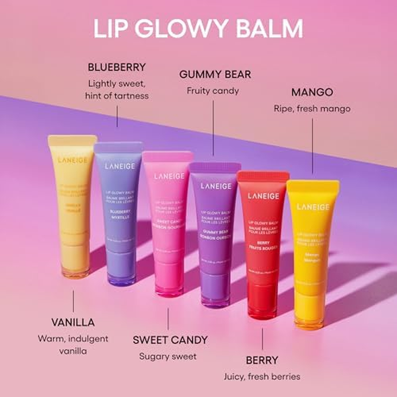 Laneige Lip Glowy Balm Berry Tinted Lip Treatment Shea Murumuru5