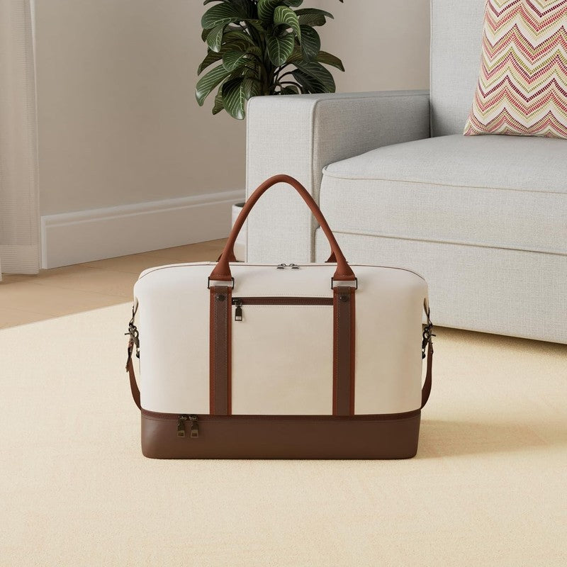 Weekender Overnight Bag Carry on Bag Travel Bag with Shoe Pouch1