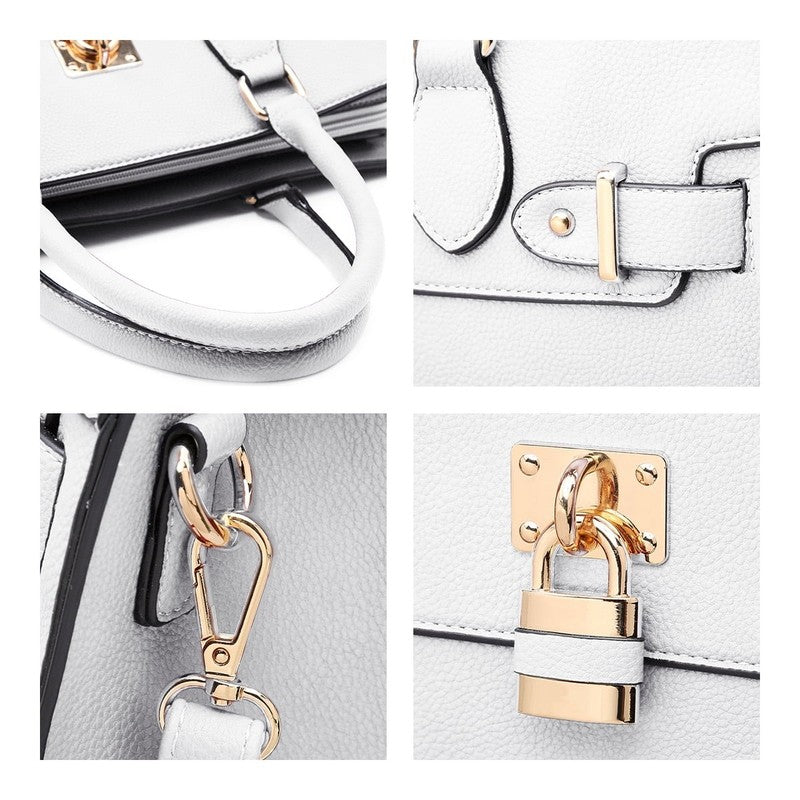 Women Handbag Purse Shoulder Top Handle Satchel Tote Work Bag Clutch6