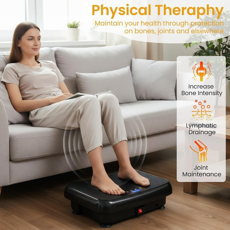 Vibration Plate Exercise Machine Mini Full Body Power Shake 400lbs Home6