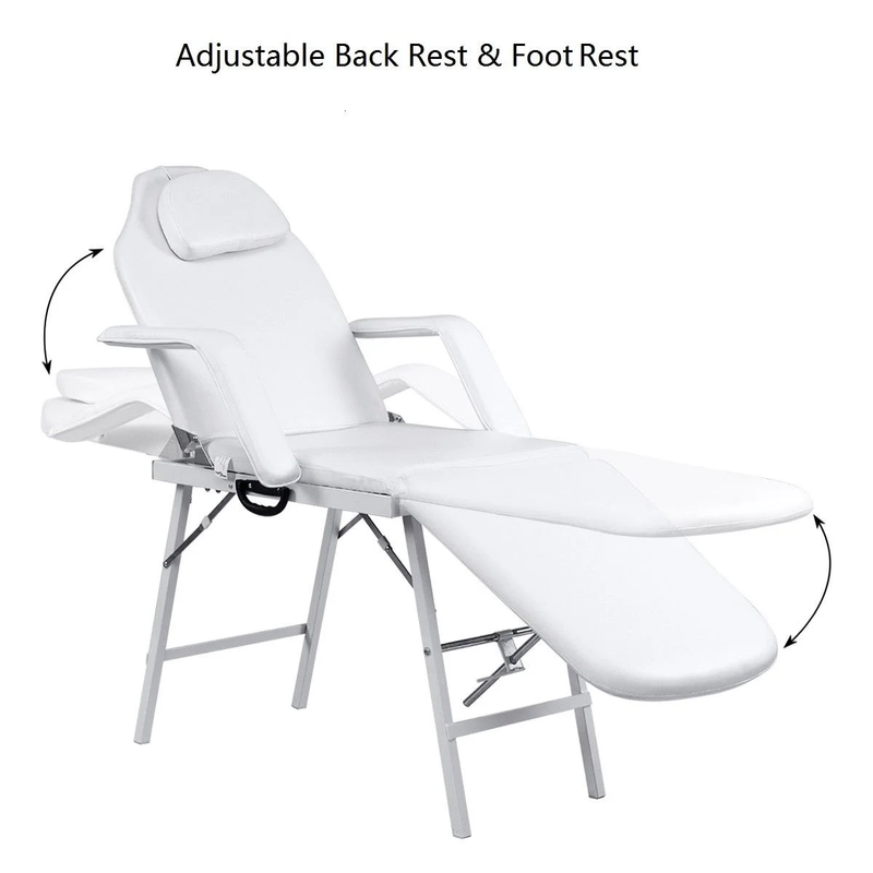 Costway Portable Tattoo Parlor Spa Salon Facial Bed Beauty Massage Table Chair5
