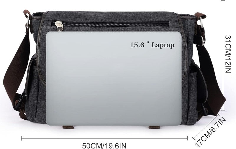 Messenger Bag Men,Waterproof Crossbody Bag,Satchel Shoulder Bag | Waterproof6