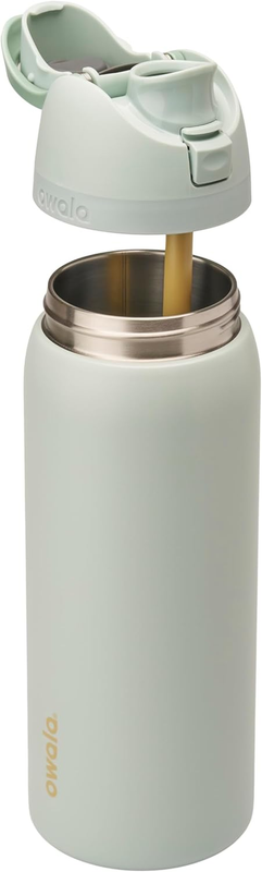 Owala FreeSip 32oz Stainless Steel Water Bottle Straw Insulated Summer1