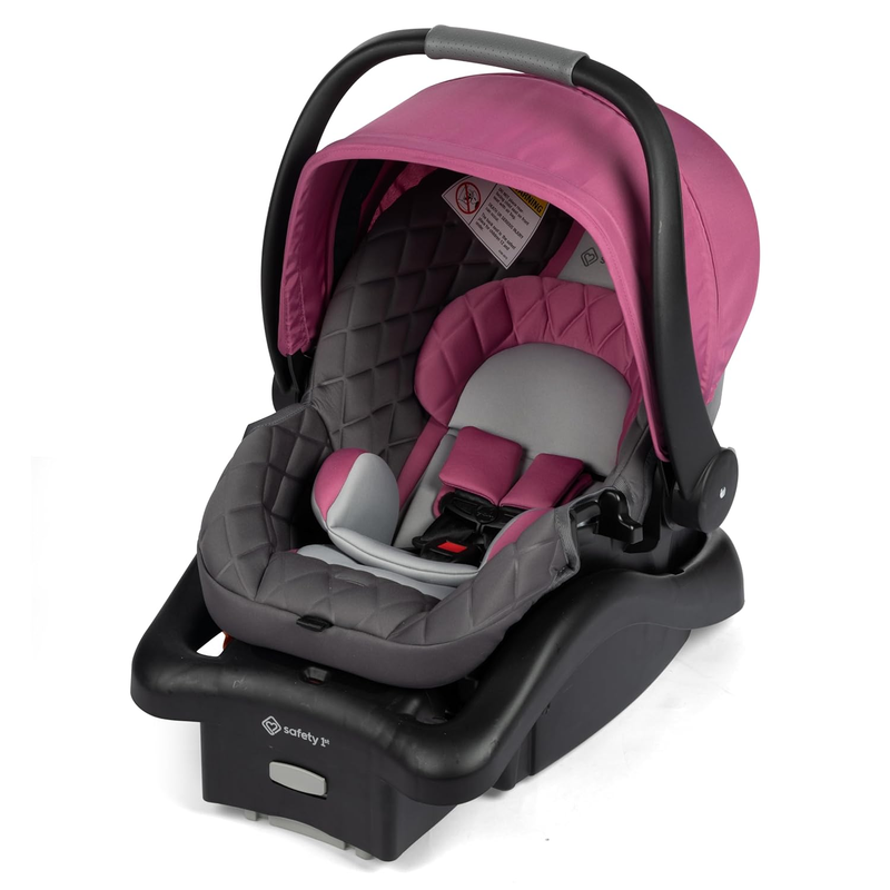 Onboard DLX Insta Latch Infant Car Seat, Base Rear Facing 4–30 lbs Beach Rose0