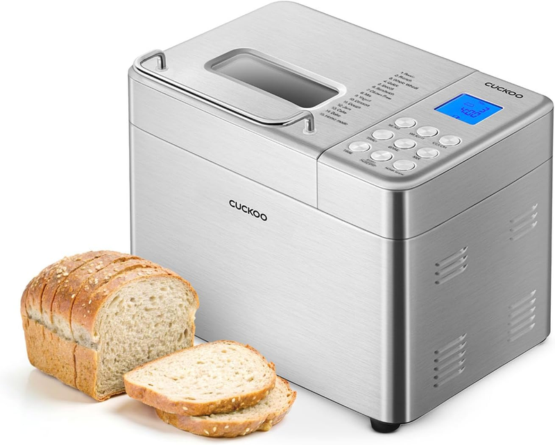 2LB Bread Maker Machine 15 Menus 3 Crusts Fruit & Nut Dispenser0