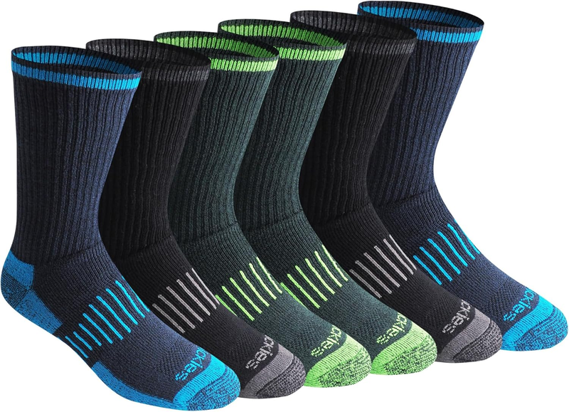 Men's Dri Tech Moisture Control Crew Socks M XXL 6 12 18 Pairs10