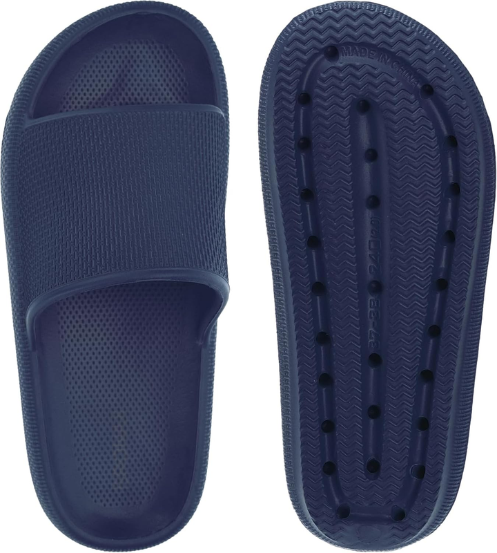 Pillow Slippers Women Men House Slides Cushioned Thick Sole Sandals5