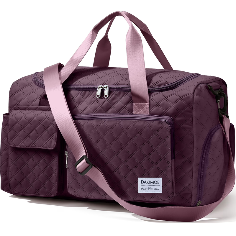 Travel Duffle Bag for Women Large Weekender Bags Carry on Gym Duffel Bag with We11