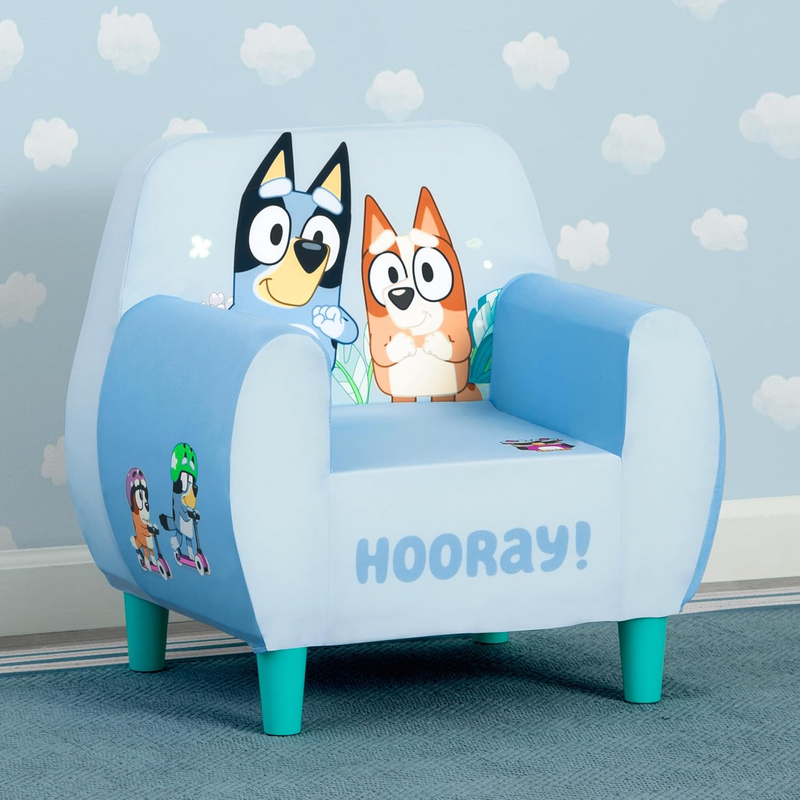 Bluey Foam Chair, Blue1