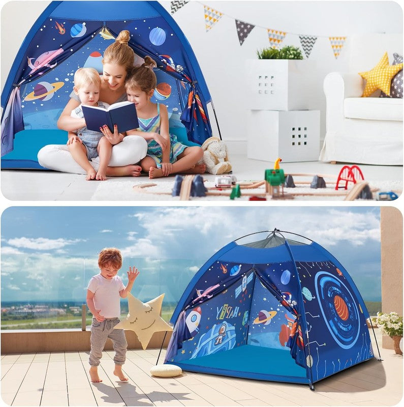 Space World Galaxy Dome Play Tent, Indoor/Outdoor Kids Playhouse3