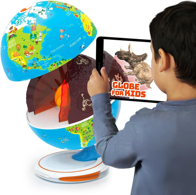 Orboot Core Interactive Globe Earth Fossils Minerals STEM Toy Ages 4+9