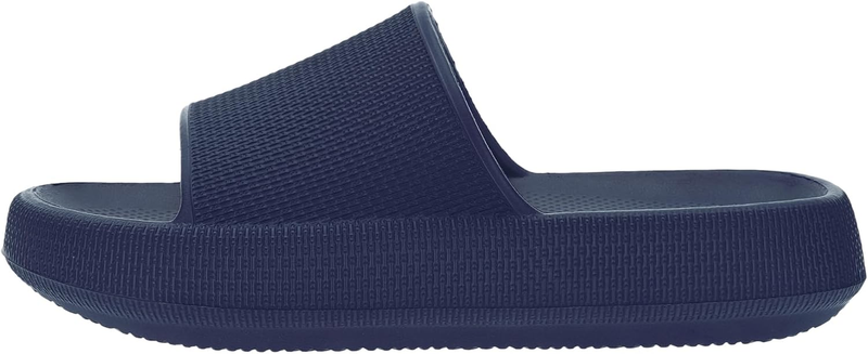 Pillow Slippers Women Men House Slides Cushioned Thick Sole Sandals1
