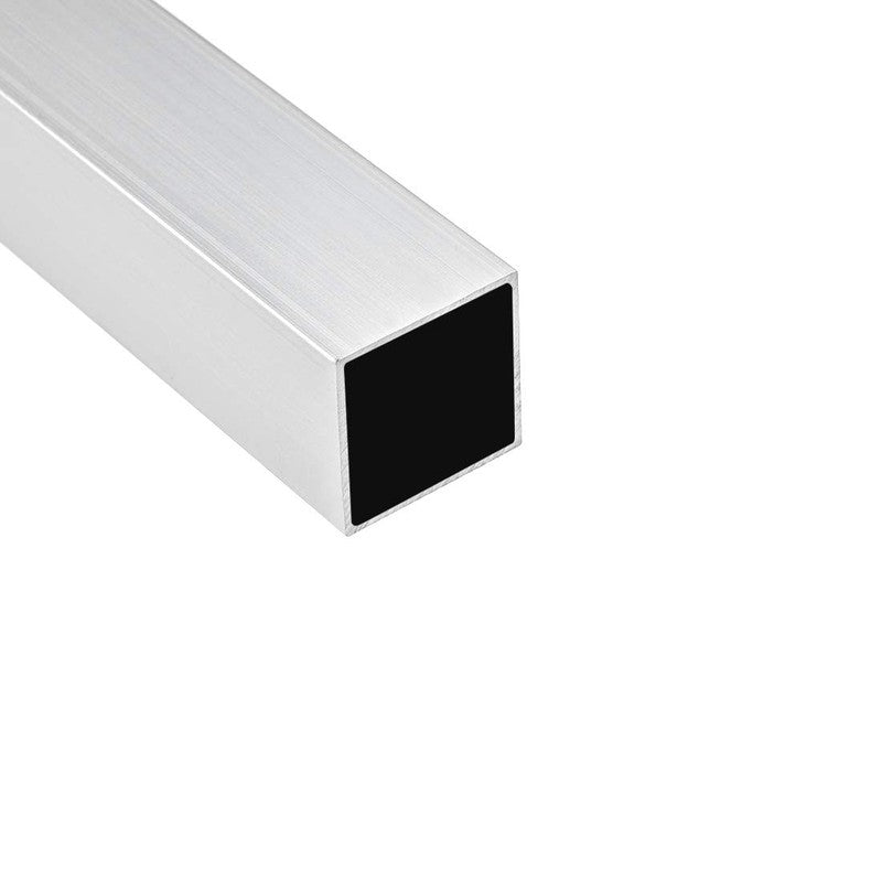 6063 Aluminum Square Tube 25x25mm, 1mm Wall, 300mm Length   2 Pcs2