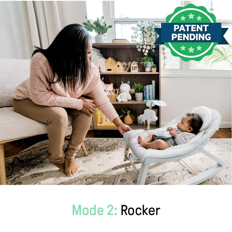 Keep Cozy 3 In 1 Grow with Me Vibrating Baby Bouncer, Seat & Infant to Toddler R5